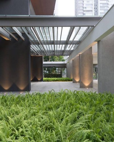 Acesso Hall Social Torre 1