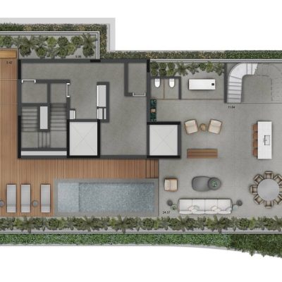 Duplex superior 370m² - cotada