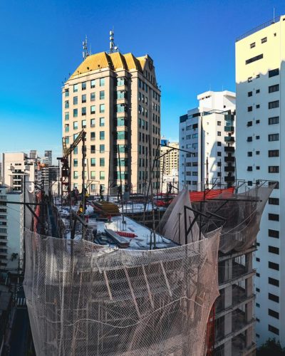 177 Jerônimo - Estrutura - Desforma de laje após concretagem de 12º pavimento