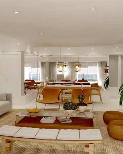 Living - Apto. 100m²