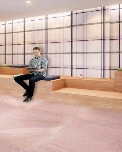 Perspectiva Ilustrada - Coworking