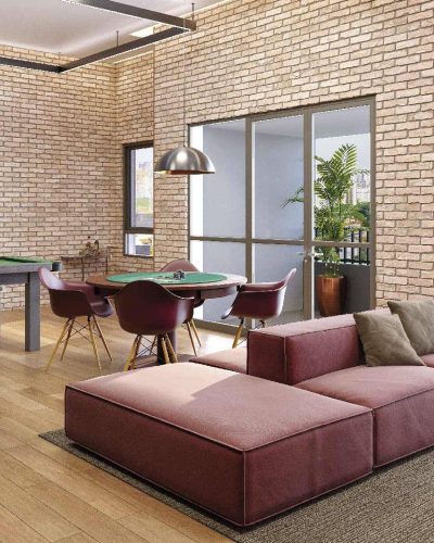 Perspectiva Ilustrada - Salão de Jogos