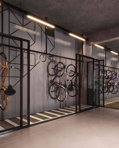 Perspectiva Ilustrada – Bicicletário