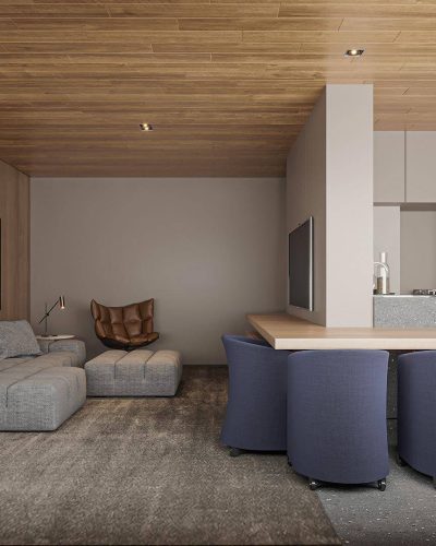 Perspectiva de Junção das unidades finais 13 e 14