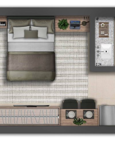 Studios de 24 m²