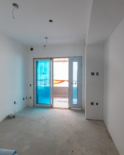 Unidades residenciais com caixilhos - Foto tirada em Mar.2025