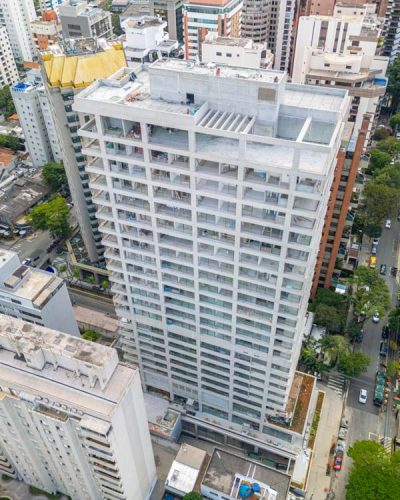 Vista aerea da obra - Foto tirada em Dez - 2024